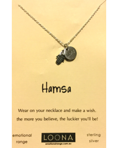 Silver Hamsa Necklace CCC60