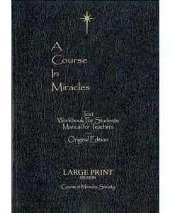 Course in Miracles: Large Print Edition