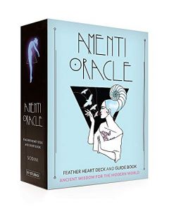 AMENTI ORACLE FEATHER HEART DECK AND GUIDE BOOK