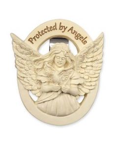 VISOR CLIP PROTECTED BY ANGELS