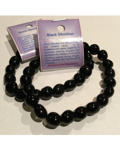 Black Obsidian Bracelet IEC215