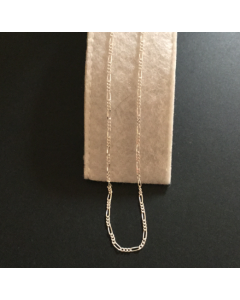 Figaro - 50cm Sterling Silver Chains