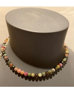 Multi Colour Tourmaline Necklace A107