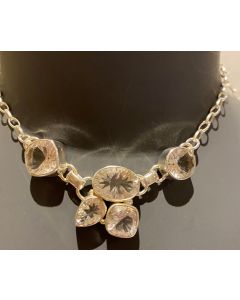 Clear Quartz Necklace A109
