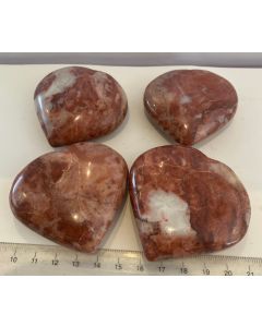 Red Jasper Heart BI76