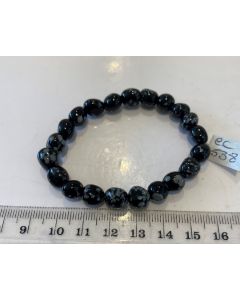 Snowflake Obsidian Bracelet CC538