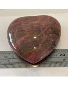 Rhodonite Heart CC581