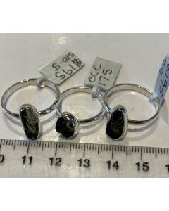 Moldavite Ring CCC175
