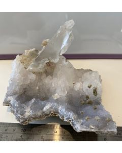 Selenite on Chalcedony CM449