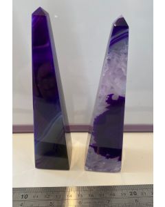 Purple Agate Obelisk CM501