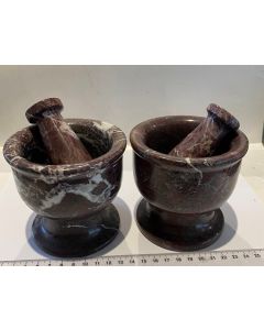 Red Onyx Mortar and Pestle CW343