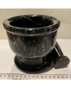  Serpentine  Mortar and Pestle CW436