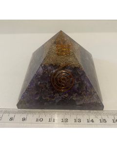 Orgonite Amethyst Pyramid CW462