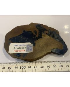vivianite tumbled stone