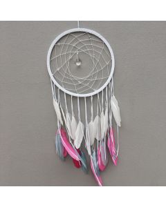 Dreamcatcher White with Crystal DC235