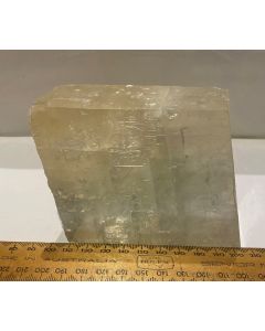 Amber (honey) Calcite Square E001