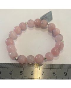 Pink Opal 8mm Small Bracelet KH27