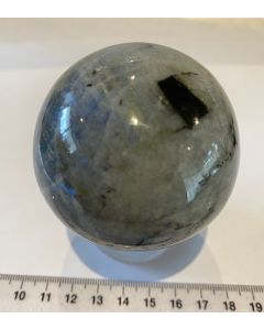 Pale Labradorite Sphere KK752