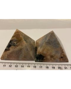 Pink Amethyst Pyramid KK789