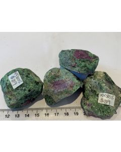 Ruby and Zoisite Rough MBE805