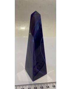 Purple Agate Obelisk MBE398
