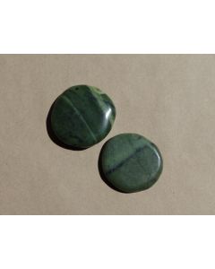 Green Jade Flat Stone MBE16