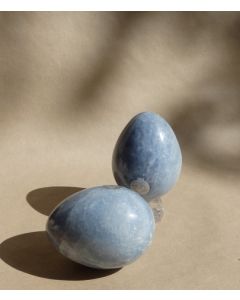 Blue Calcite Egg MM122