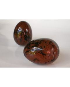 Mahogany Obsidian Egg E221