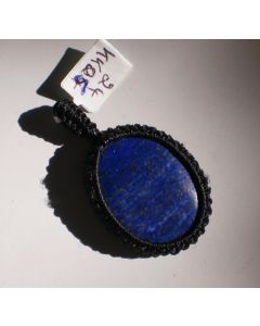 Oval Lapis Lazuli Pendant KK25