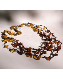 Amber Necklace N033