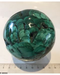  Malachite Sphere PC156