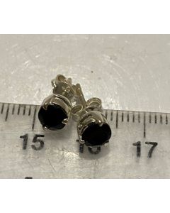 Onyx Faceted Earrings PJ33A