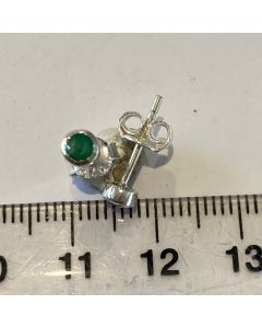 Emerald Small Studs PJ482