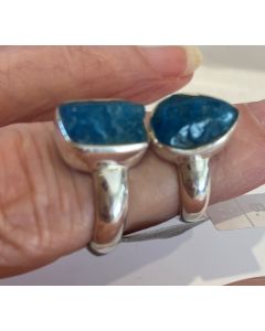 Blue Apatite Ring PJ593