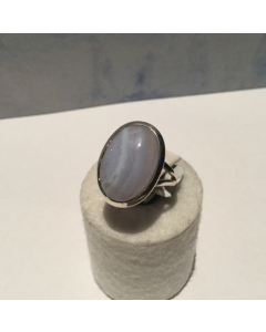 Blue Lace Agate Ring TH93