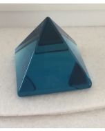 Blue Obsidian Pyramid CC92