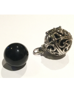 Black Obsidian Small Sphere MBE185A