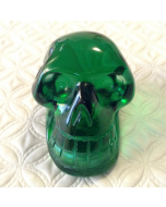 Green Obsidian Skull CC178