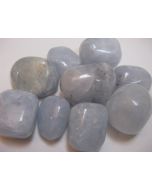calcite blue tumbled stone