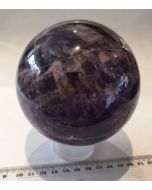 Chevron Amethyst Sphere CM318