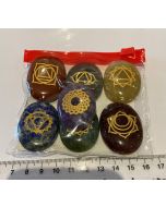 Chakra Crystals Symbol  Sets CW416