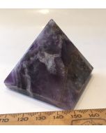 Chevron Amethyst Pyramid KK514