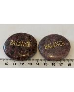  Lepidolite Balance Word Stone Q633