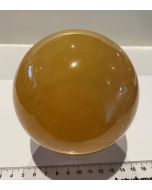  Amber (Honey) Calcite Sphere YD126