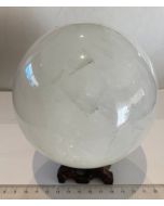White Calcite Sphere YD160