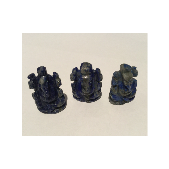 Lapis Lazuli Mini Ganesh CCC10