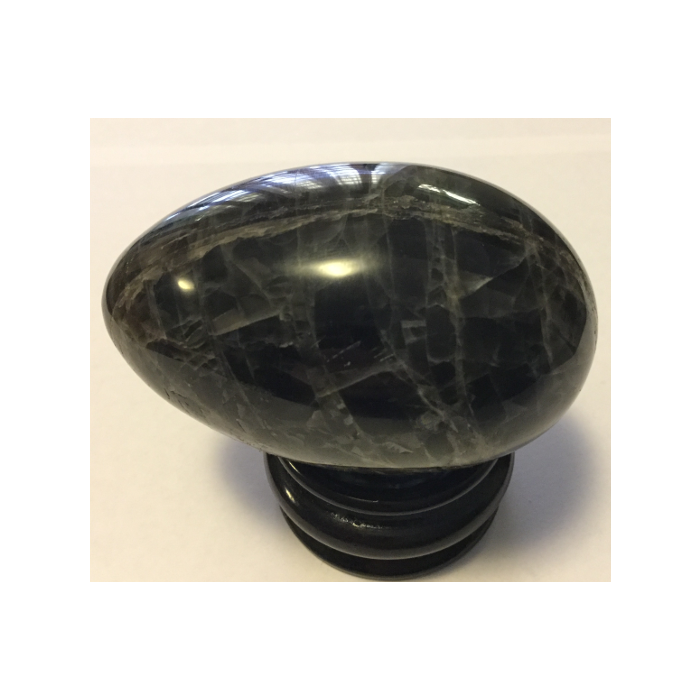 Lavikite or Black Moonstone Egg MM565