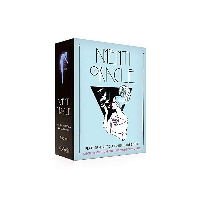 AMENTI ORACLE FEATHER HEART DECK AND GUIDE BOOK