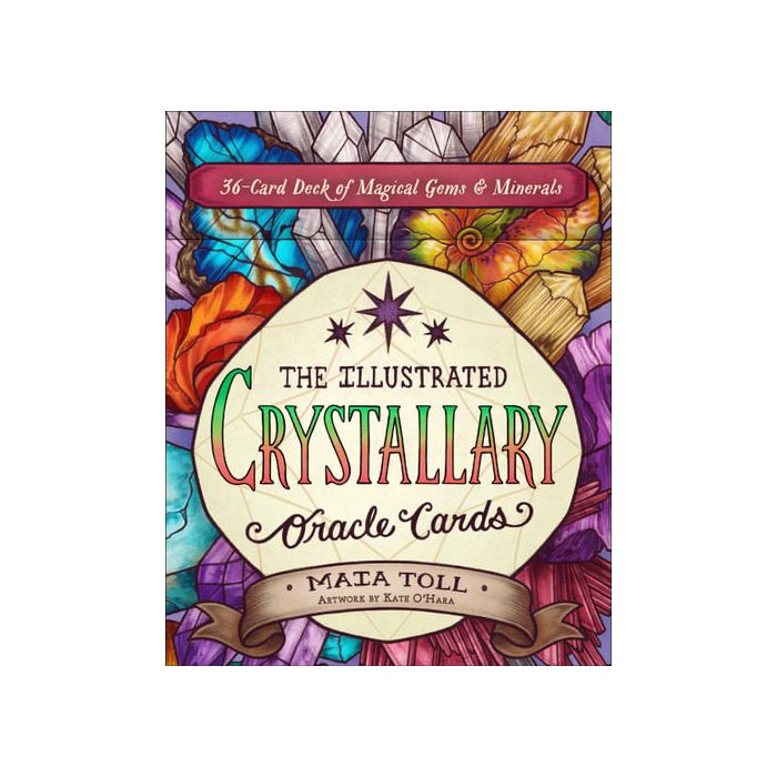  ILLUSTRATED CRYSTALLARY ORACLE CARDS