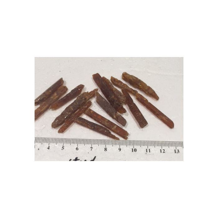 Kyanite Orange pieces IEC196